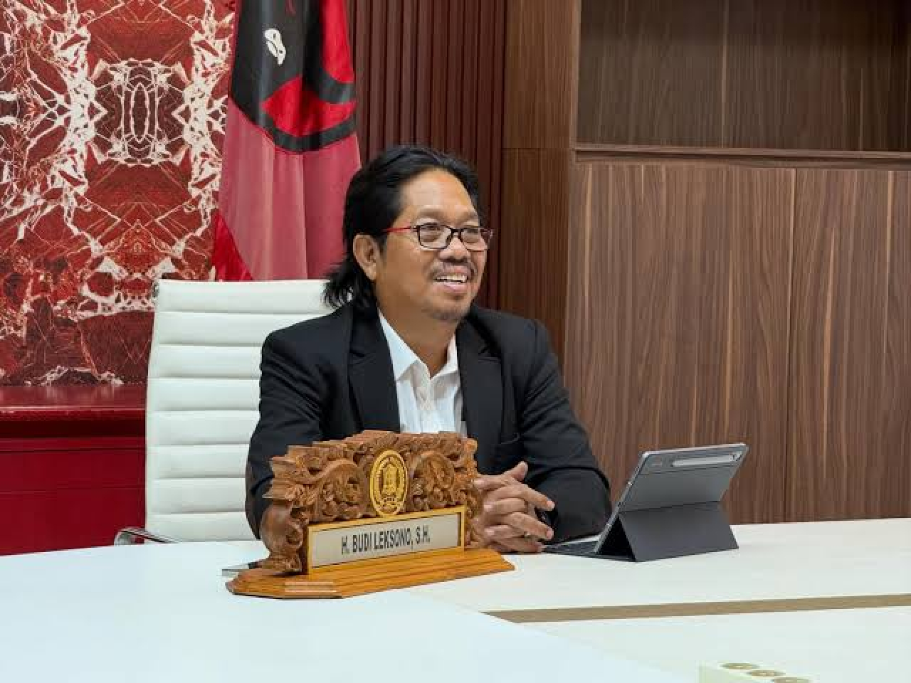 Anggota Komisi B DPRD Surabaya sekaligus Ketua Fraksi PDI Perjuangan, Budi Leksono