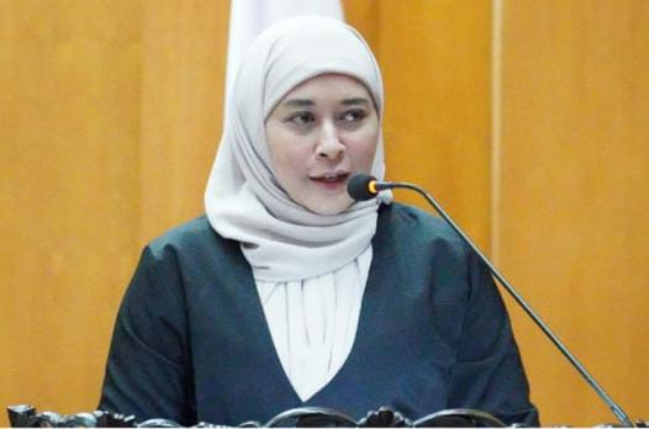 Ketua Fraksi Gerindra DPRD Surabaya, Ajeng Wira Wati,