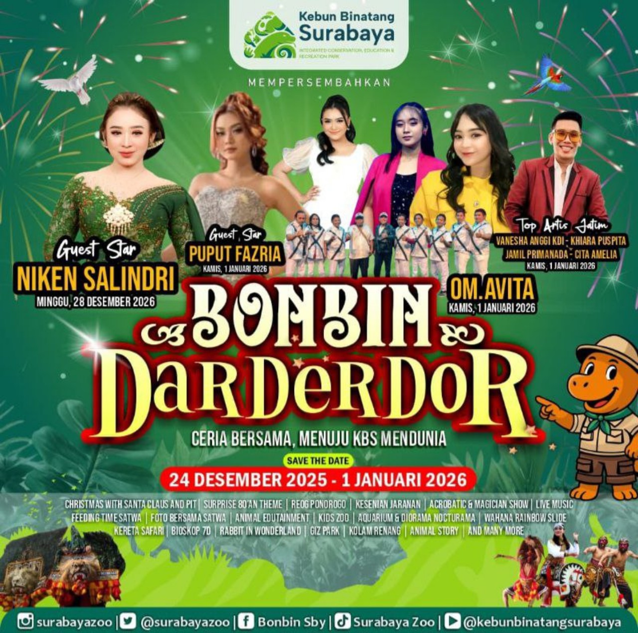 Event liburan Nataru di KBS