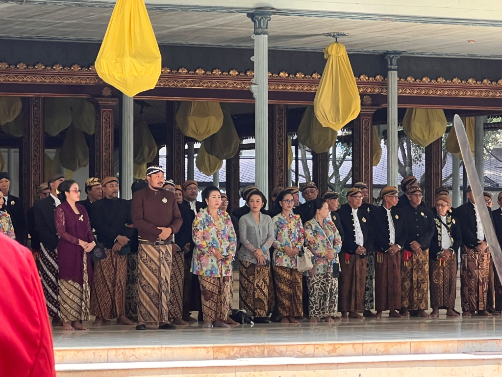 Sinuhun Pakubuwono XIV dalam satu kegiatan di Karaton Surakarta