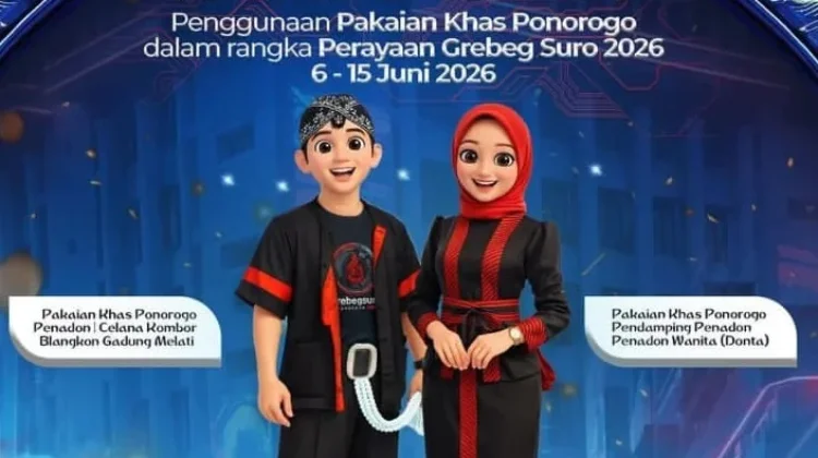 Baca juga : Grebeg Suro 2026; ASN di Ponorogo Kenakan Pakaian Penadon
