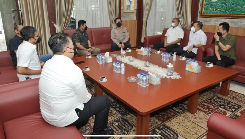 Kapolda Jatim Temui Temui Kabinda Jatim, Apa yang Dibahas?