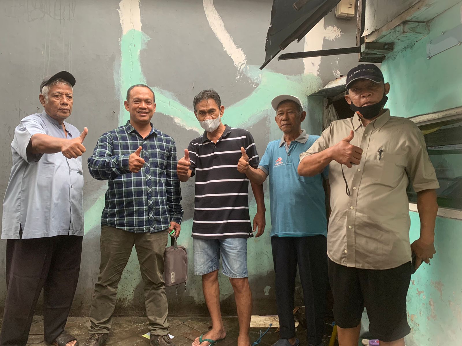 Mas Ji Survei MCK Tak Layak di Ploso Tambaksari, BHD Peduli Segera Lakukan Perbaikan