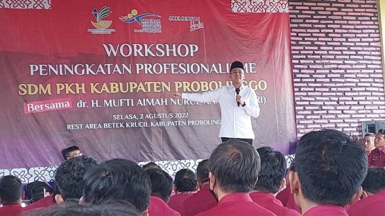 Mufti Anam Minta Pendamping PKH Turut Mendorong Masyarakat Berwirausaha