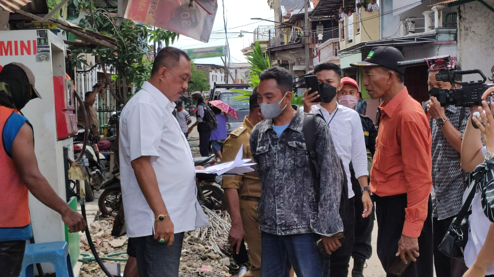 Wakil Walikota Armuji Minta Pelaksana Pekerjaan Fisik Menempel Gambar Desain Agar Warga Turut Mengawasi