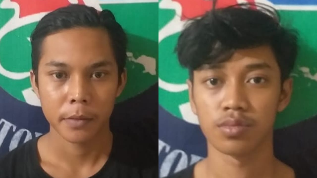 Sembunyikan Sabu di Sandal, Dua Pemuda Ini tak Berkutik saat Ketahuan