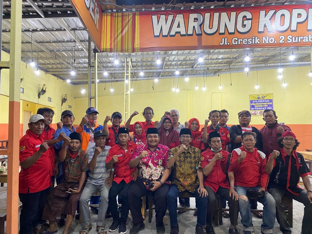 Ngobrol Gayeng, Kader PDI Perjuangan Krembangan Mantapkan Program Kerakyatan
