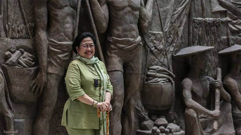 Megawati Bangga Dan Terharu, Relief Sarinah Dikembalikan Lagi Di Gedung Sarinah