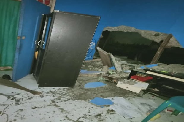 Puluhan Rumah Rusak akibat Gempa Bumi 5,2 SR di Halmaher