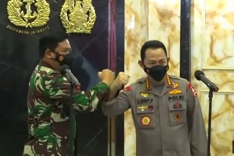 Kapolri Listyo Sigit dan Panglima TNI Makin Kompak
