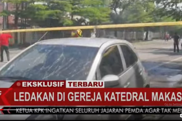 Bom Meledak di Gereja Katedral, Ditemukan Potong Tubuh Orang