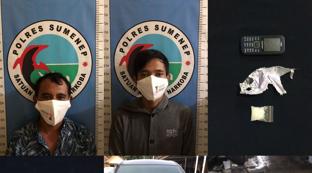 Satresnarkoba Polres Sumenep Tangkap Pengedar Sabu di Kawasan Pantura