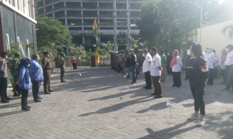 SMPN 62 Surabaya jadi Lokasi Isoter Surabaya Timur, Dandim 0831: Agar Terpantau dengan Baik