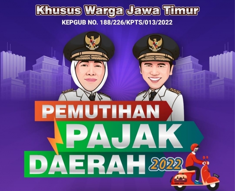 Gubernur Khofifah Berlakukan Pemutihan Pajak Sambut Ramadhan