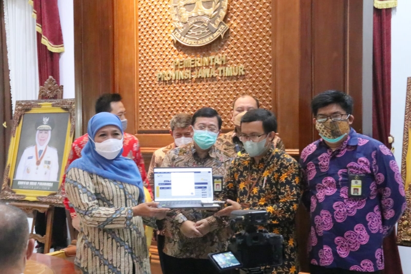 Gubernur Jatim Khofifah: Lapor SPT Tidak Perlu ke Kantor Pajak