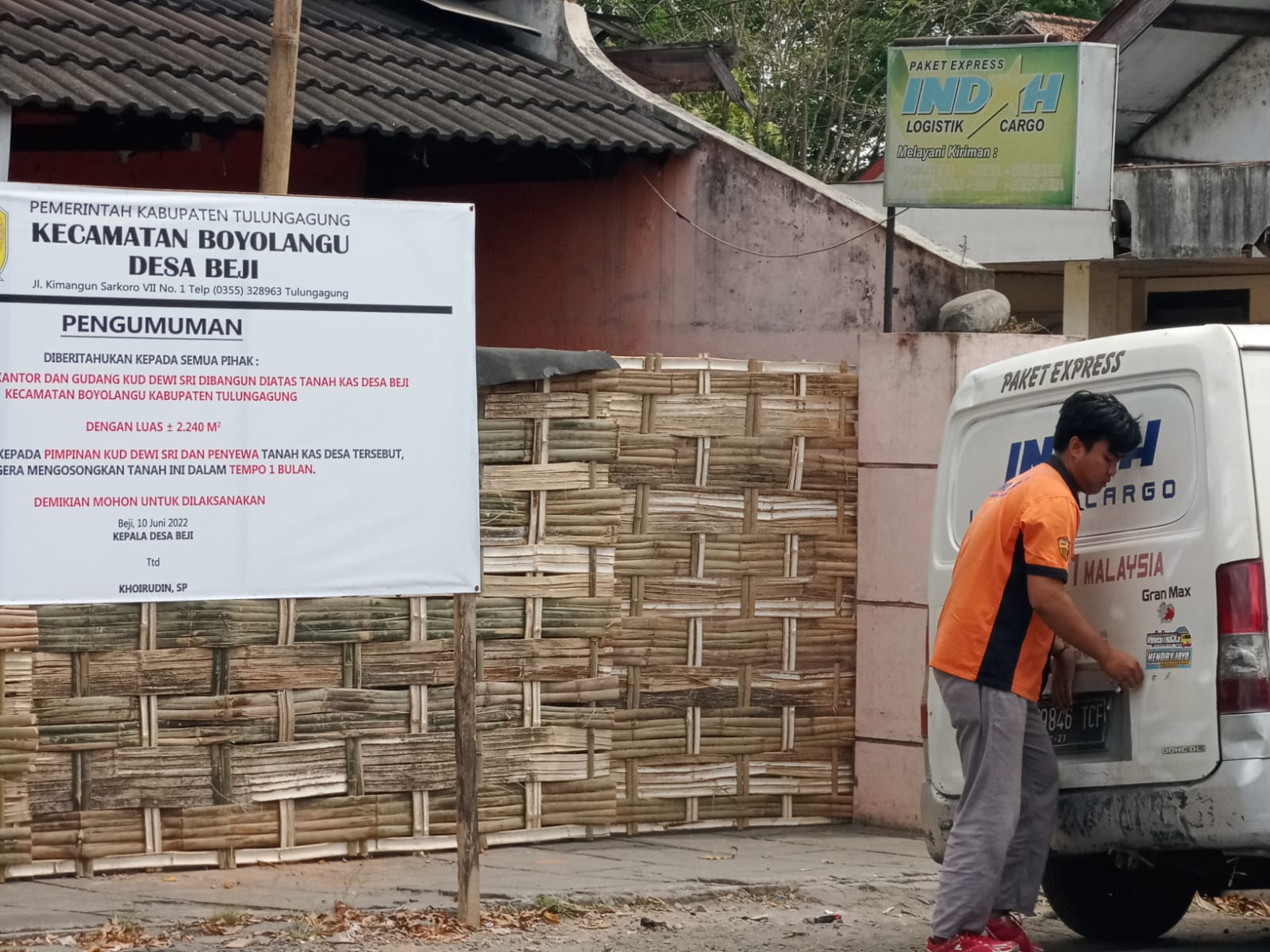 Warga Beji Segel Kantor KUD Dewi Sri, Pemdes Tutup Jalur Mediasi