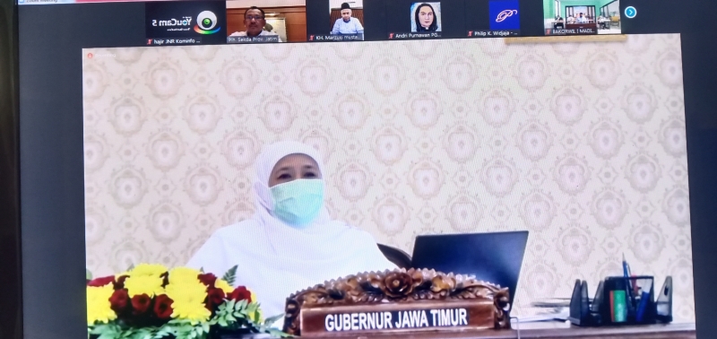 Semua Rumah Ibadah Tutup selama PPKM Darurat Jatim, Gubernur Khofifah: Seluruh Aktivitas Kerumunan Dilarang
