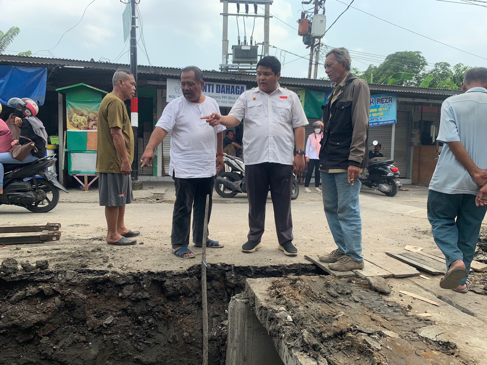 Pemasangan Box Culvert cegah Banjir, Wakil Sekretaris DPC PDIP Apresiasi Gerak Cepat PDAM