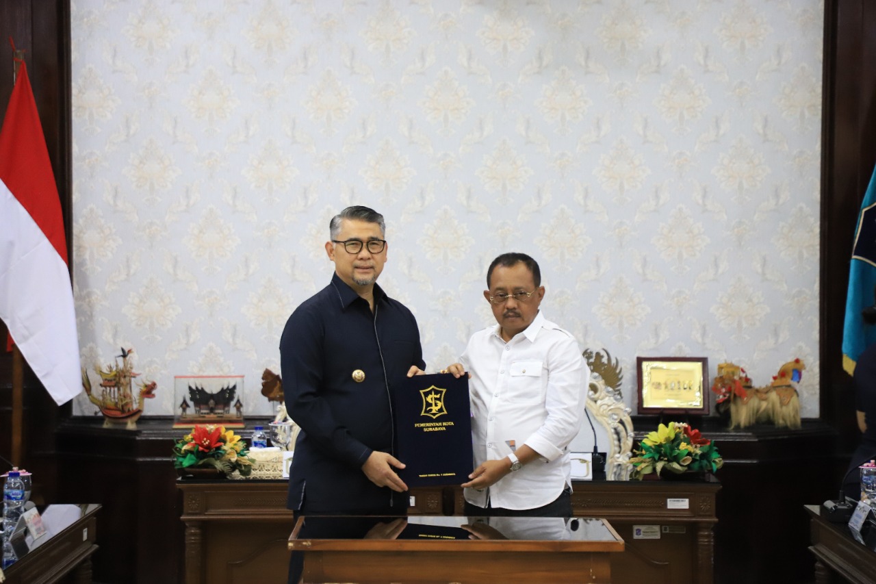 Terima Kunjungan Walikota Jambi, Wakil Walikota Armuji Sharing Pengalaman Pengelolaan Sumber Daya Manusia