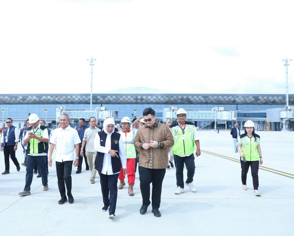 Bandara Internasional Dhoho Kediri Segera Beroperasi, Ini Penjelasan Gubernur Khofifah