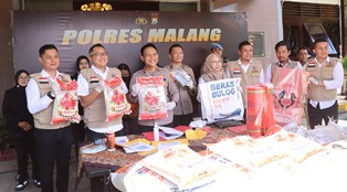 Awas, Beredar Beras Bulog Palsu Dikemas Beras Premium, Kasusnya Diungkap Polisi