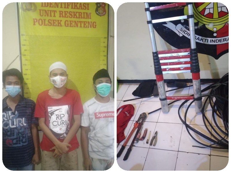 Butuh Chip Domino, Tiga Mantan Freelance Telkom Curi Kabel Telepon