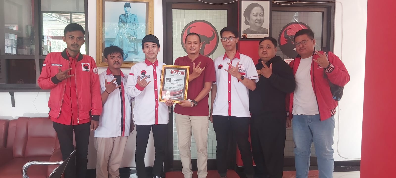 DPC TMP Kota Malang Sambung Rasa Dan Konsolidasi Unsur Komunitas Juang Sayap Partai