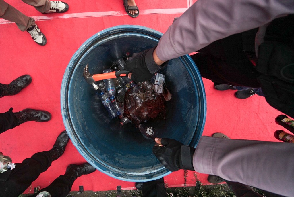 FOTO: Polres Pelabuhan Tanjung Perak Gelar Ungkap Kasus Selama 2020