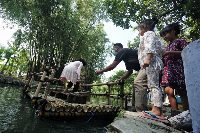 FOTO: Wisata Batas Kampung Cikal Bakal Icon Wisata