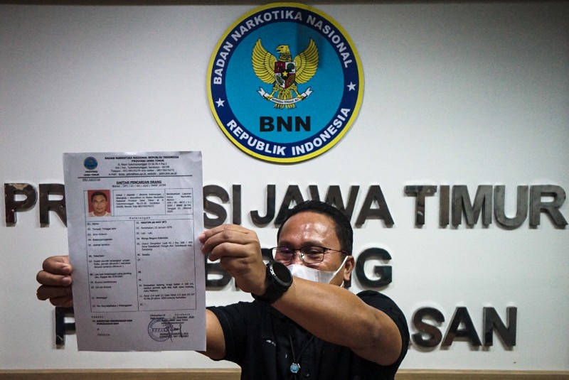FOTO: BNNP Jatim Gagal Meringkus Bandar Narkoba asal Sokobanah Madura