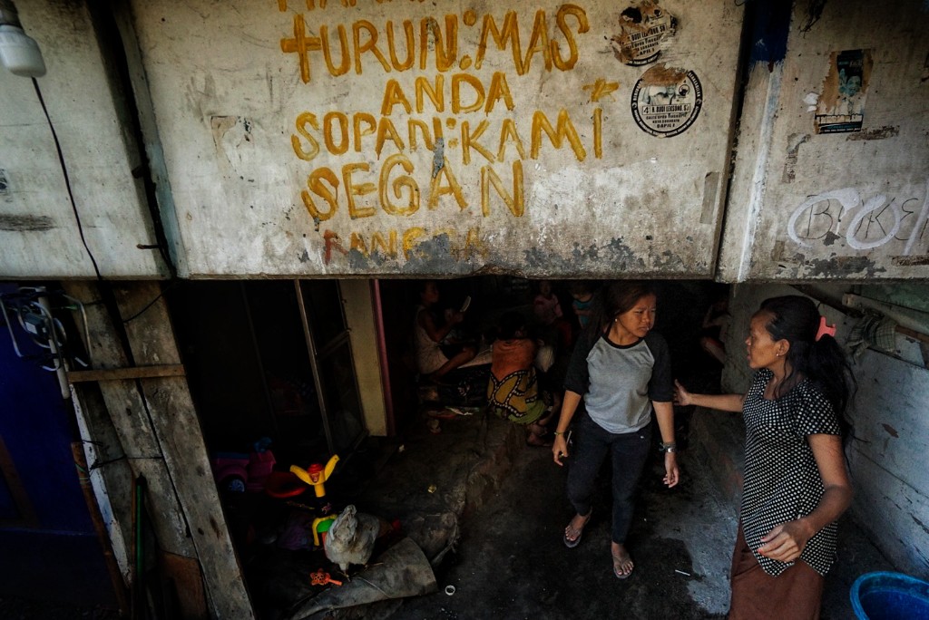 FOTO: Kemiskinan di Kampung 1001 Malam Surabaya