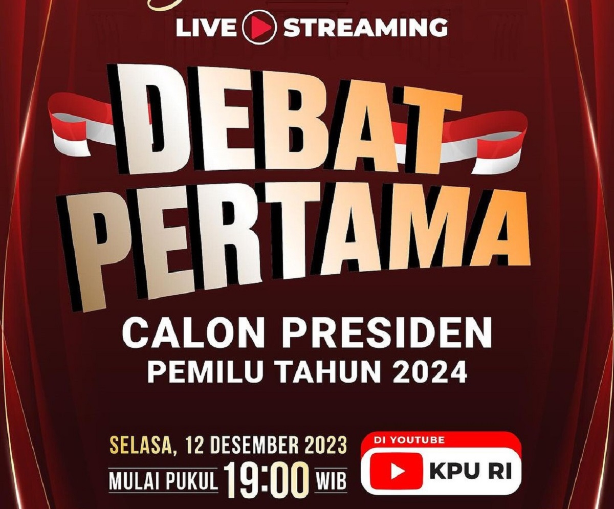 Saksikan Debat Capres Cawapres Pilpres 2024 Malam Ini, Klik Saja 3 Live Streaming Berikut Ini