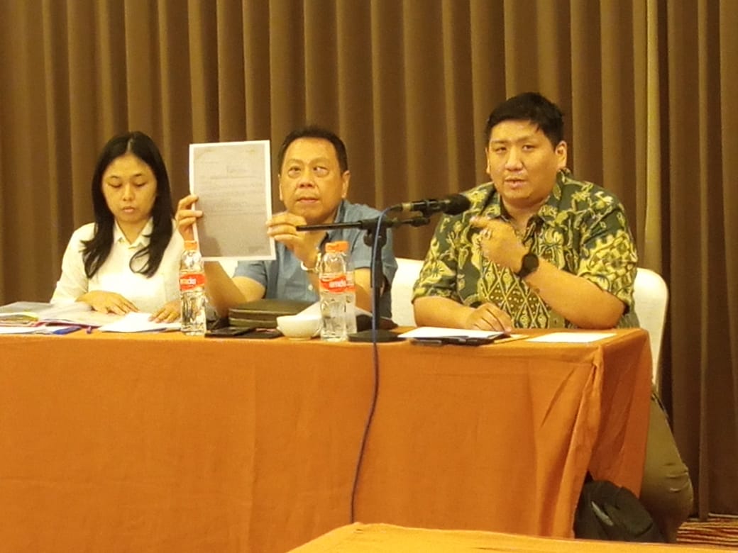 Rudy Santoso Selaku Pengacara Slamet Utomo, Ada Pihak Yang Merekayasa Perkara