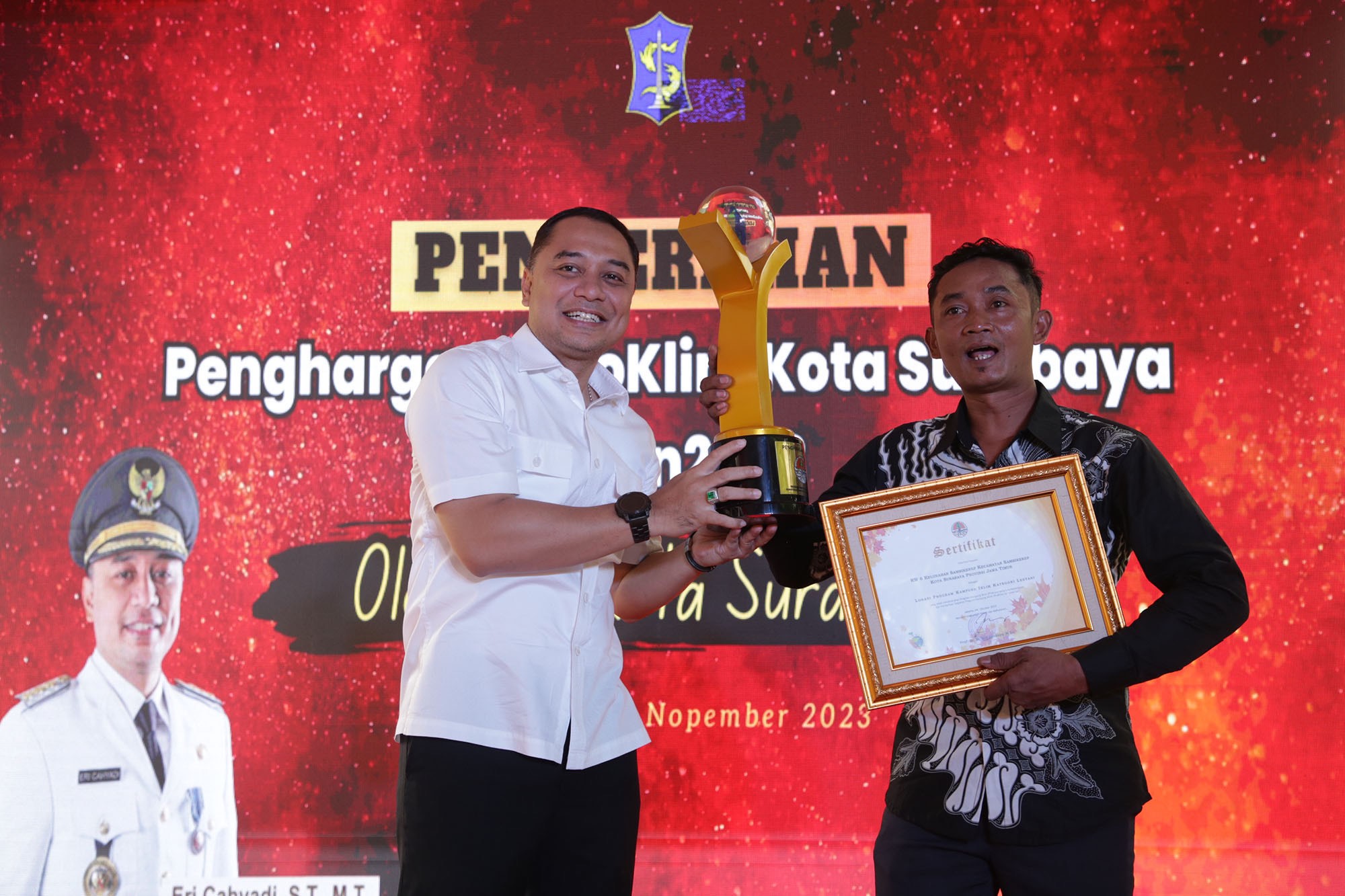 Surabaya Targetkan Capai 20.000 Kampung Iklim di Tahun 2024, Ini Target Wali Kota Eri Cahyadi