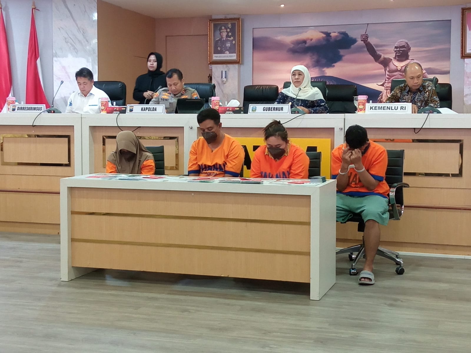 Polda Jatim Bongkar TPPO Jaringan Thailand, Berhasil Memulangkan 6 Korban PMI