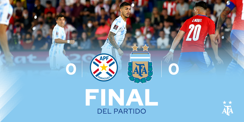 Tak Cetak Gol untuk yang Pertama Kalinya sejak 2019, Argentina Ditahan Imbang Paraguay 0-0