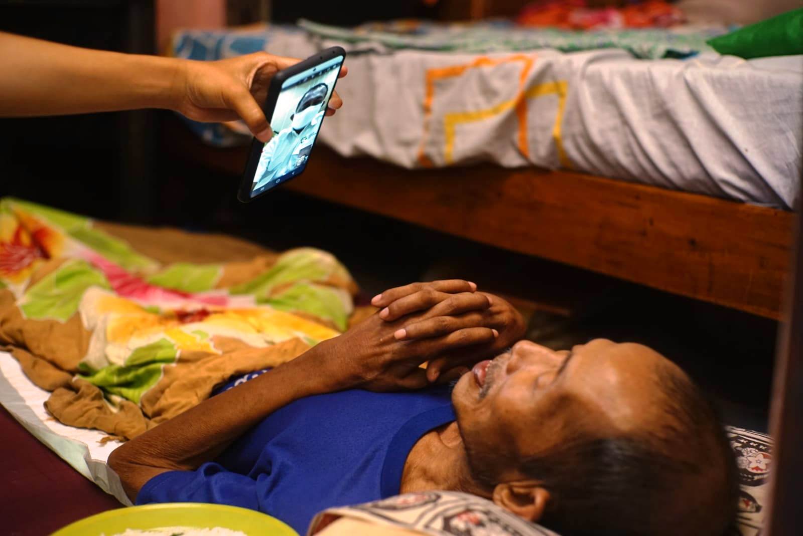 Aktif Sapa Warga, Kali Ini Wawali Surabaya Armuji Beri Semangat dan Perhatian Khusus kepada Penderita Stroke