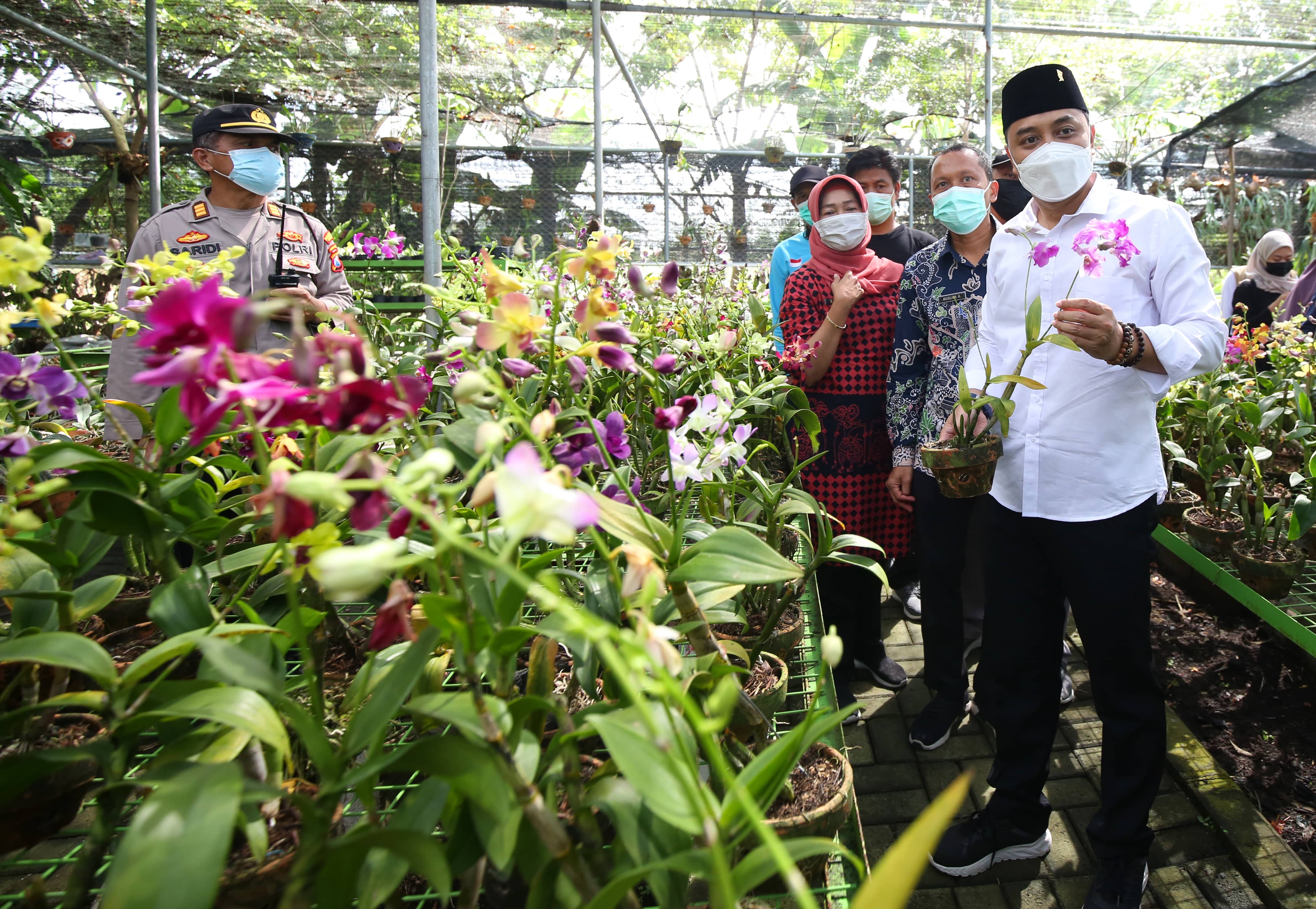 Eri Cahyadi Ingin Rumah Jamur dan Anggrek di Sememi Jadi Wisata Baru