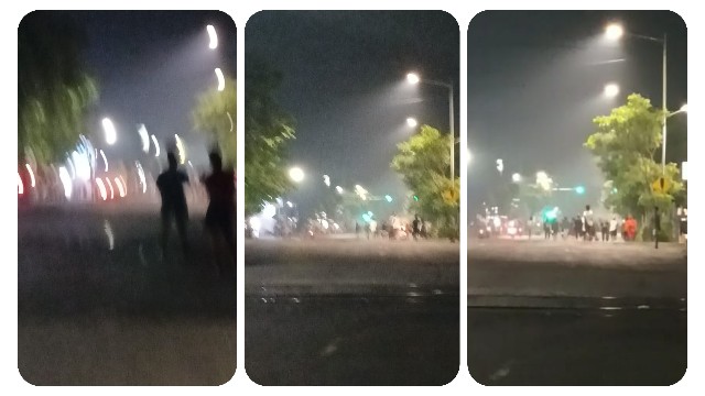 Jelang Sahur, Tawuran antar Pemuda Pecah di Jalan Ngaglik Surabaya