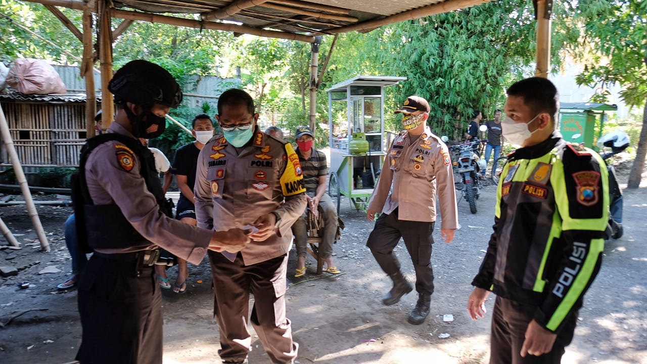 Grebek Area Sabung Ayam, 13 Penjudi Diamankan Polresta Sidoarjo