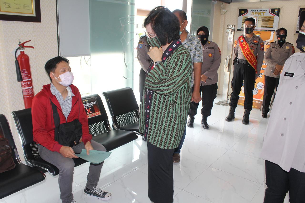 Tim Srena Polri Meninjau Polresta Sidoarjo. Ada apa ?