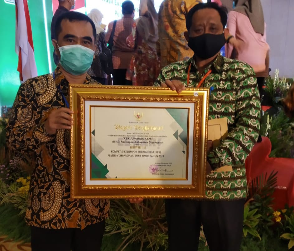 RSUD Padangan Raih Juara Favorit Ke-3 Kompetisi KBK Provinsi Jatim