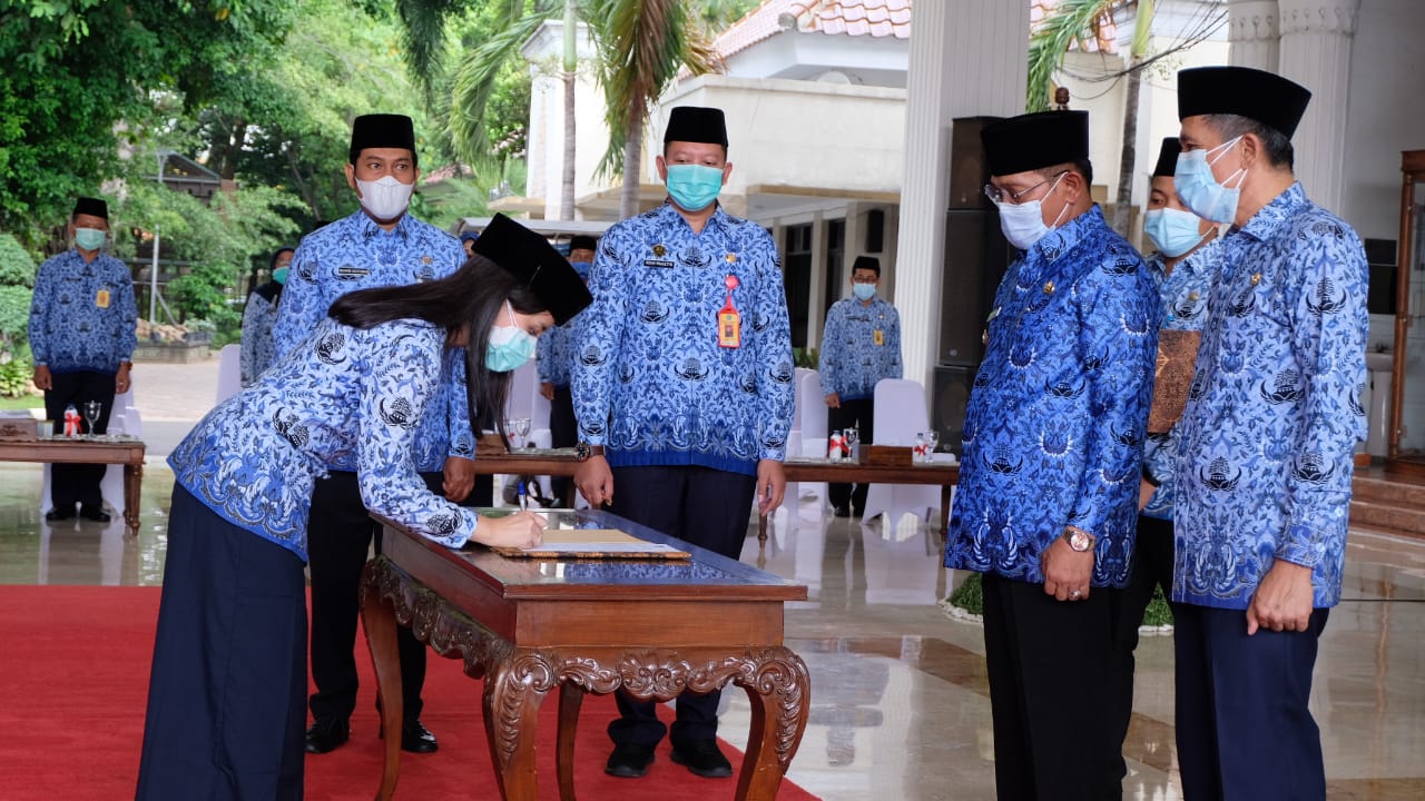 Sumpah Dan Janji ASN Baru di Pemkab Sidoarjo