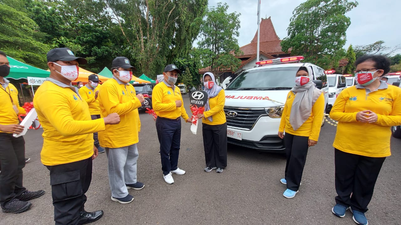 HKN Ke-56, 7 Ambulance Dan 8 Mesin Serologi Dibagikan Ke Puskesmas
