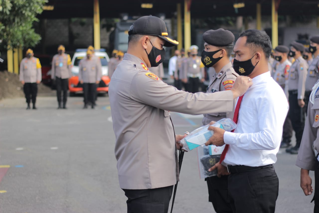 Pengamanan Pilkada Serentak Blitar Kota 2020, Kapolres Bagikan ADP