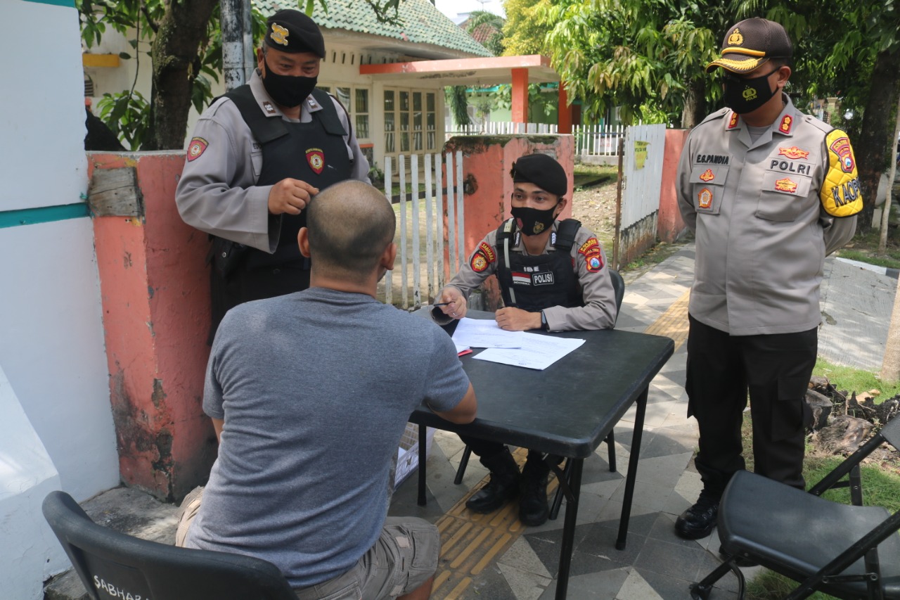 Tekan Penyebaran Virus COVID-19 Bojonegoro, Tim GTP Operasi Yustisi