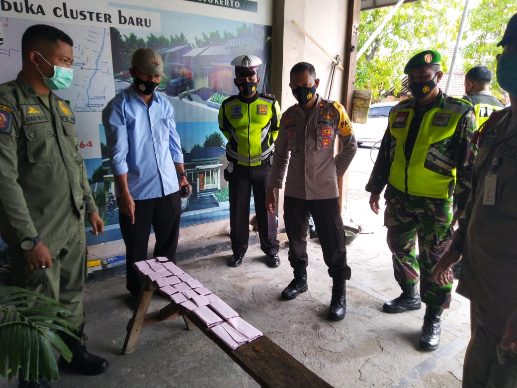 Polres Mojokerto Kota, Apel Penegakan Protokol Kesehatan Covid-19