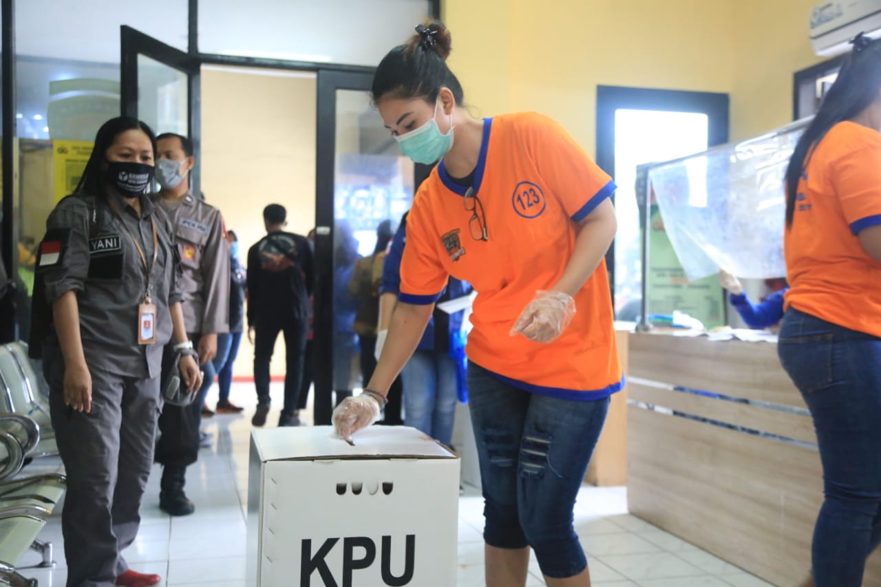 Hanya 61 Dari 507 Warga Binaan Polrestabes Surabaya, Gunakan Hak Pilih