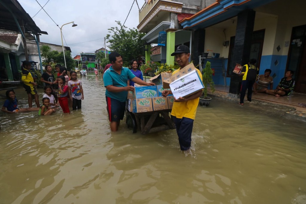 FOTO: Kali Meluap, 17 Desa Terendam Banjir