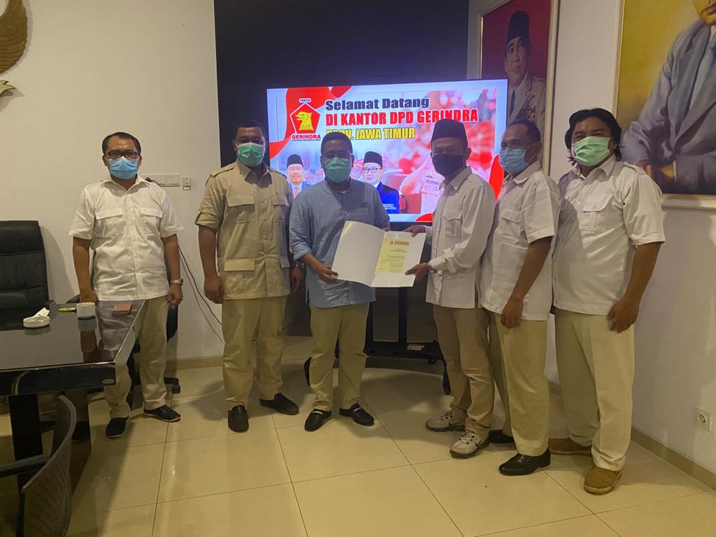 Sahudi Nakhodai DPC Gerindra Bojonegoro